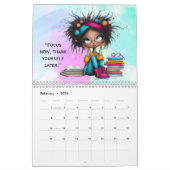 Smart Girl Motivational Study Wall Calendar 2026 Kalender (Feb 2026)