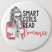 Smart Girls Lees Romance kolossale Button (Voorkant)