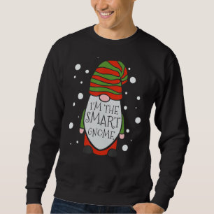 Smart Gnome Matching Family Group Funny Christma Trui