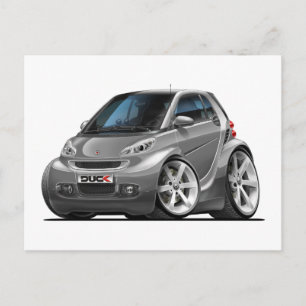 Smart Grey Car Briefkaart