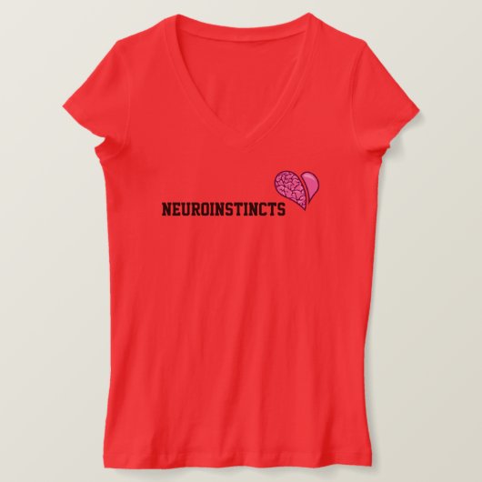 Smart Heart Neuroinstincten T-shirt (Design voorkant)