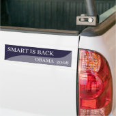 Smart is Back-Bumpersticker Bumpersticker (Op Truck)