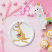 Smart Kangaroo Papieren Bordje (Feest)