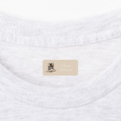 Smart Kitten with Glasses Personalized Neutral Labels (Aangebracht)