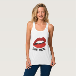 SMART MOUTH Dames T-shirts amusants