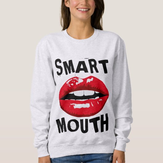 SMART MOUTH FUNNY SASSY T-SHIRTS (Devant)
