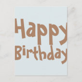 Smart Party Bonne carte d'anniversaire (Devant)