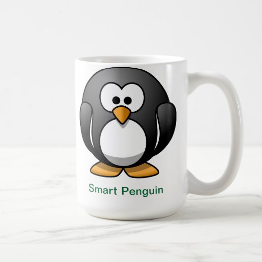 Smart Penguin Koffiemok (Rechts)