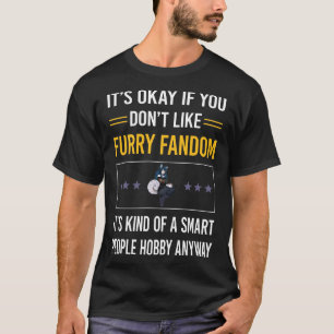 Smart People Furry Fandom Furrie Fursona Fursuit A T-shirt