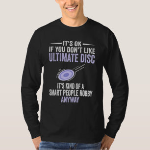 Smart People Hobby Ultimate Disc Ultimate Frisbee T-shirt