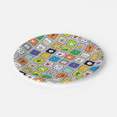 "Smart Phone" papieren Borden Papieren Bordje (Gekanteld)