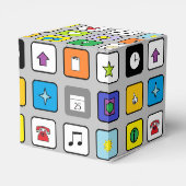 "Smart Phone"-ventilatorboxen Bedankdoosjes (Achterkant)