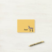 Smart Plus Big Eyed Donkey Post-it® Notes (Op bureau)