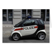 Smart Polizei Auto (Devant Horizontal)