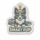 Smart pup sticker (Voorkant)