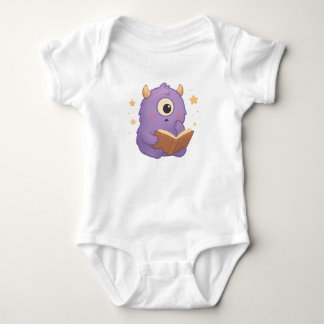 Smart Reading Monster Baby Bodysuit