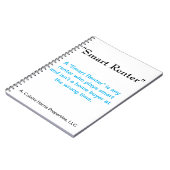Smart Renter - Design 1-Notitieboek Notitieboek (Linkerzijde)