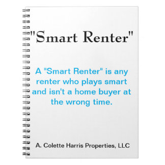 Smart Renter - Design 1-Notitieboek Notitieboek