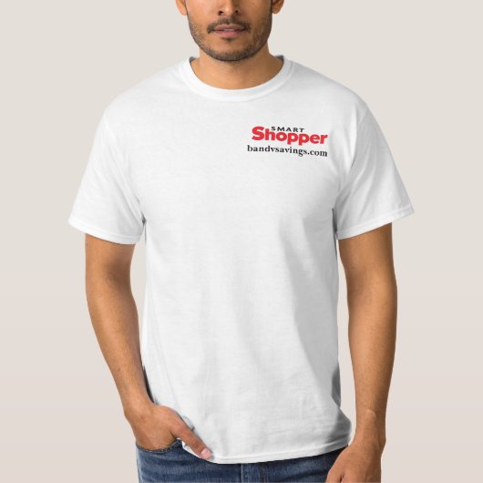 Smart Shopper 2 T-shirt (Voorkant)