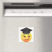 Smart Smug Afstuderen Klasse van Emoji Gift Magnet Magneet (Insitu (Vaatwasser))