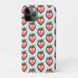Smart Strawberry  iPhone 11 Pro Hoesje