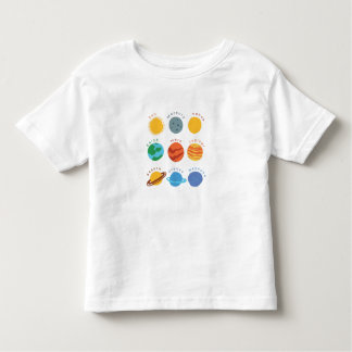 Smart T-Shirt "Solar-systeem"