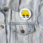 Smart Van Yellow Ronde Button 5,7 Cm (In situ)