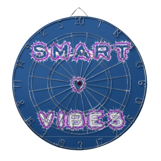 Smart Vibes Quote Text Art Design Dartbord (Voorkant)