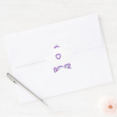 Smart Vibes Quote Text Art Design Ster Sticker (Envelop)
