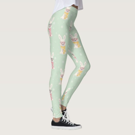 Smart Winter Bunny Leggings (Rechts)