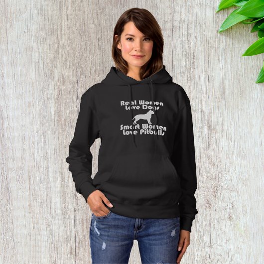 Smart Women Love Pitbulls Hoodie