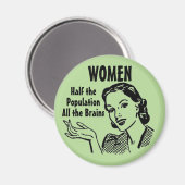 Smart Women Magnet (Recto/Verso)