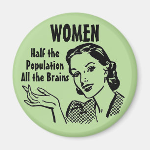 Smart Women Magnet