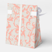 SmartElegance Coral Wedding Favor Boxes Bedankdoosjes (Achterkant)
