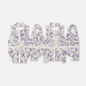 SmartElegance Lavender Wedding Collectie Bedankdoosjes (Uitgevouwen)