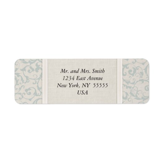 SmartElegance SeaSpray Wedding Collectie Etiket (Voorkant)