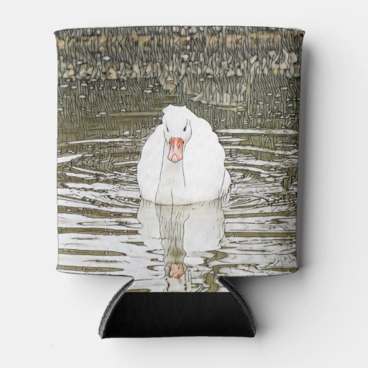 SmartMix Animal - Swan Blikjeskoeler (Voorkant)