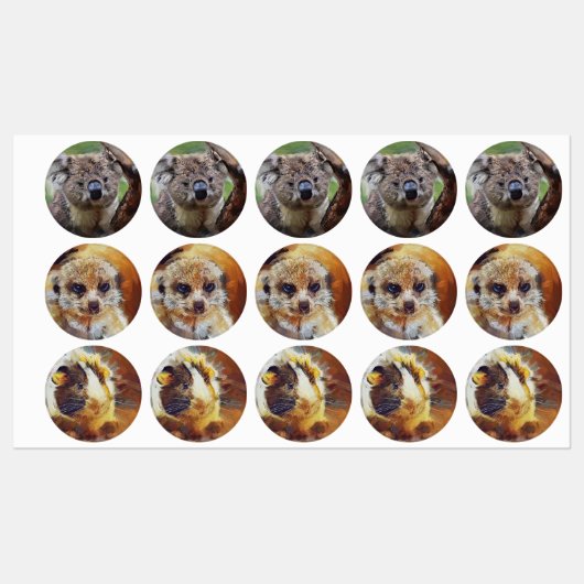 Smartmix Dieren 1220 Labels (Vel)