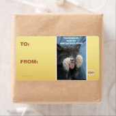 Smartmouth kat etiket (Insitu)