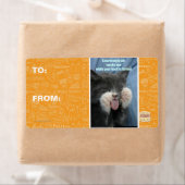 Smartmouth kat etiket (Insitu)