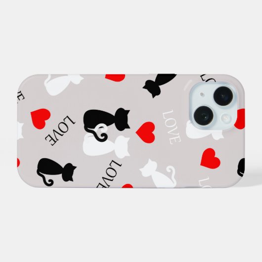Smartphone case with cats (Verso Horizontal)