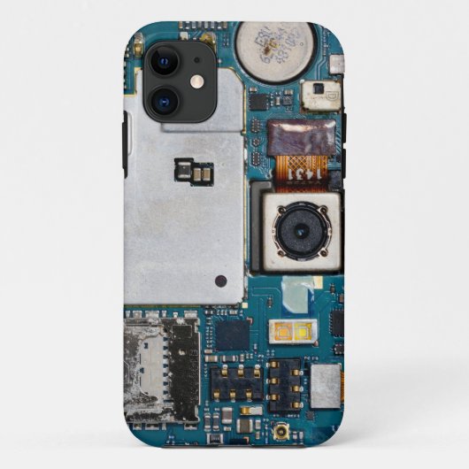 smartphone main board technology computer electro Case-Mate iPhone case (Achterkant)