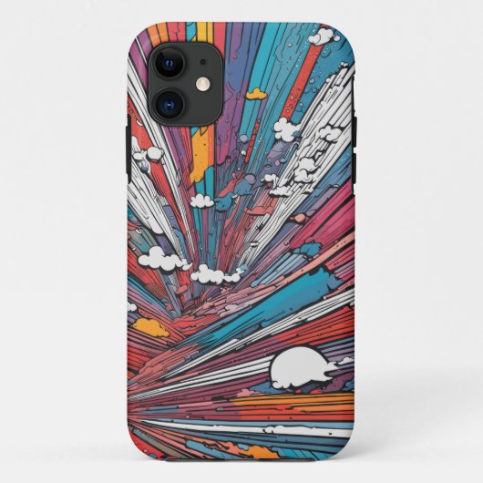 Smartphone Stoer Hoesje, Apple Case-Mate iPhone Case (Achterkant)