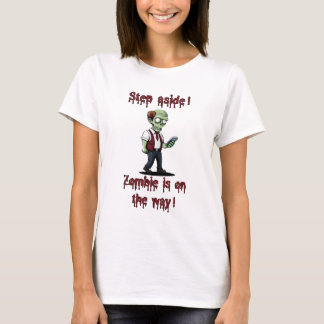 Smartphone zombie! t-shirt