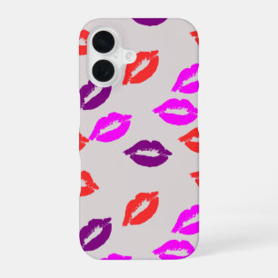 Smartphonehoesje met een kuspatroon iPhone 16 hoesje
