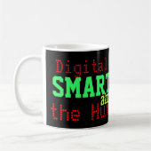 Smartphones Digital Distress Humour Mug (Gauche)
