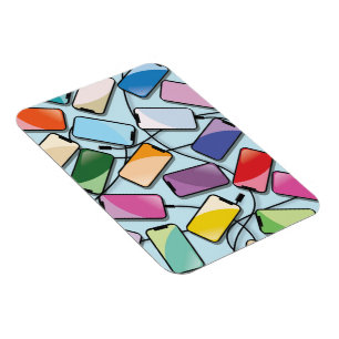 Smartphones met een inkeping magneet