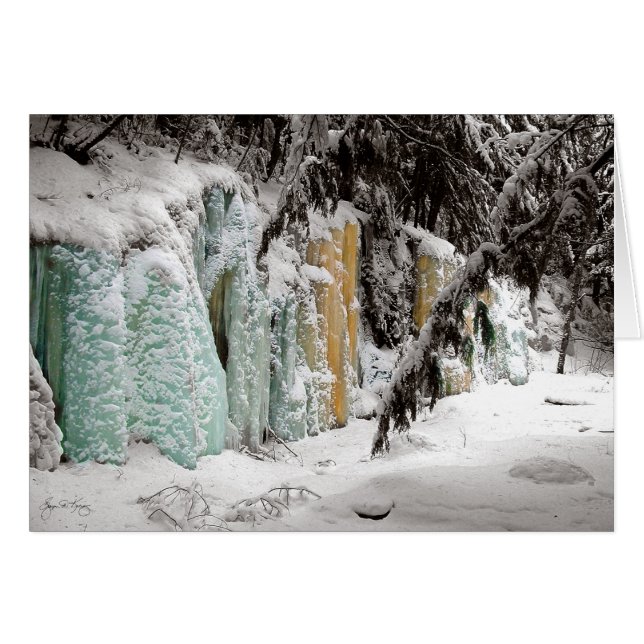 Smart's Brook Icefall nr. 1 (Voorkant Horizontaal)