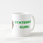 Smartsheet genesteld als Statement Guru Koffiemok (Voorkant rechts)