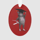 Smartste rat in de stad ornament (achterkant)